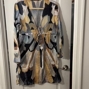 Echo Multicolor Swim Cover-Up